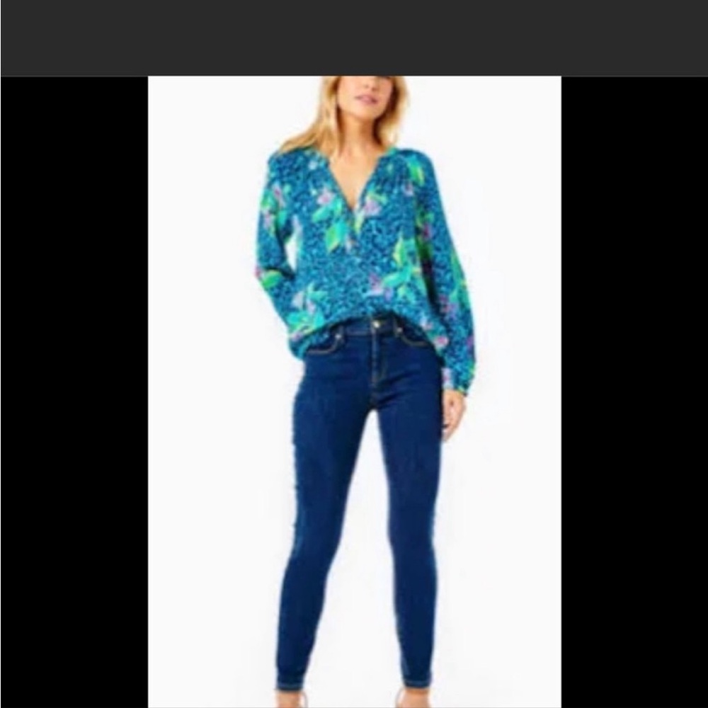 Wash-Lily Pulitzer Jeans. Lilly Pulitzer Eagan Super Skinny Jeans -Bennet